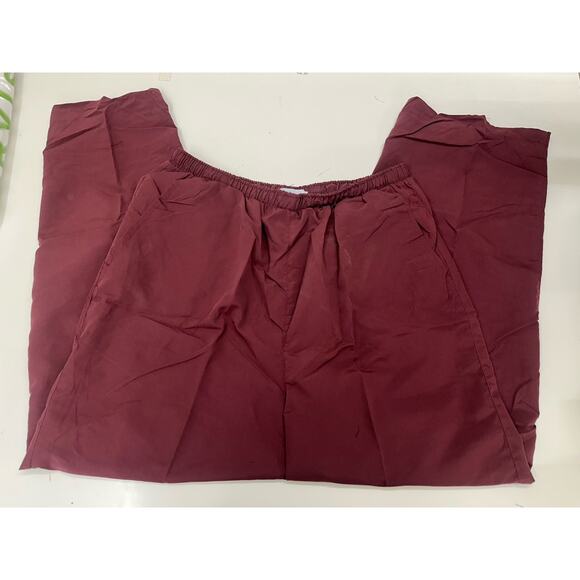 The Paragon Womens Two Piece Pant Set Size XL Maroon Jacket Pants Trackset - Picture 8 of 16